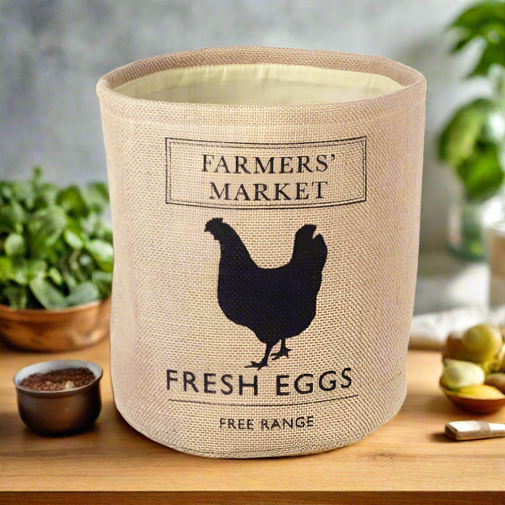 Farmer’s Market Fresh Eggs Basket