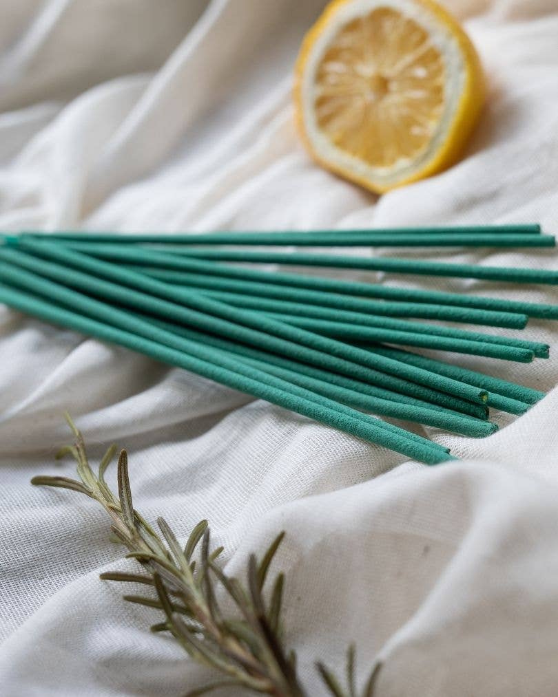 The Golden Altar Natural Incense - Rosemary & Lemon