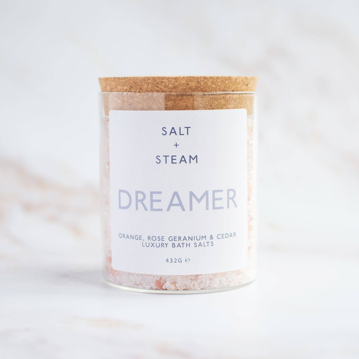 Dreamer - Rose Geranium & Cedar Bath Salts 432g