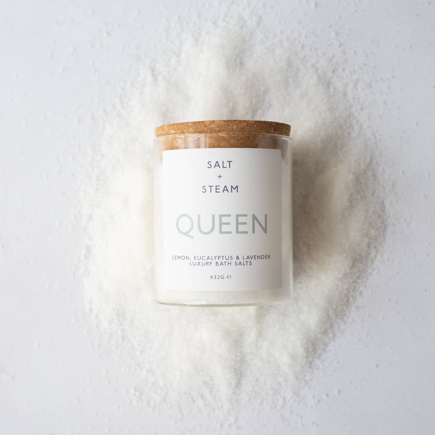 Queen - Lemon, Eucalyptus & Lavender Bath Salts 80g