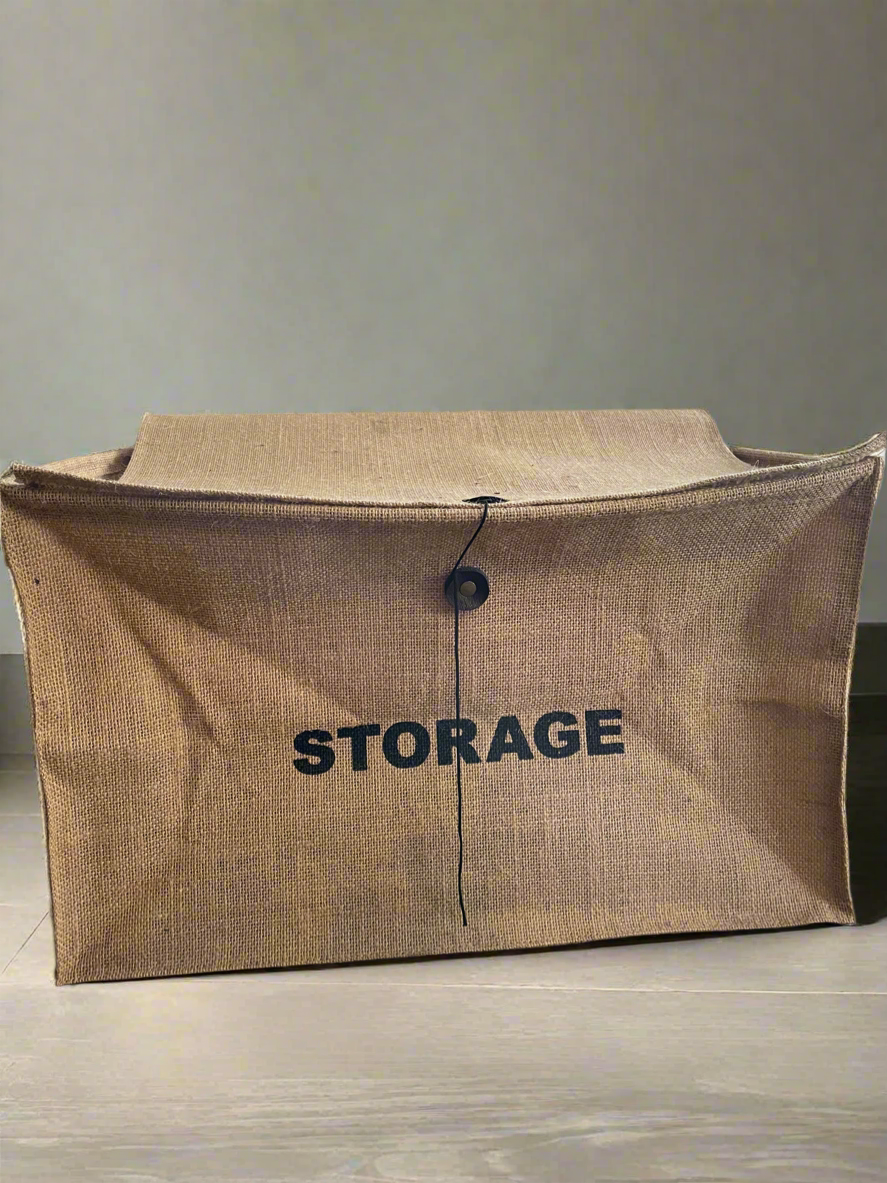 Jute Storage Container