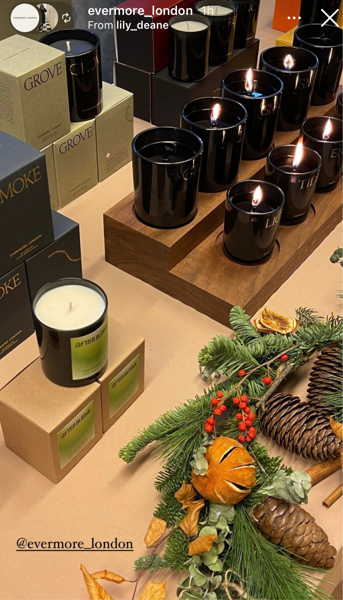 Festive Natural Garland