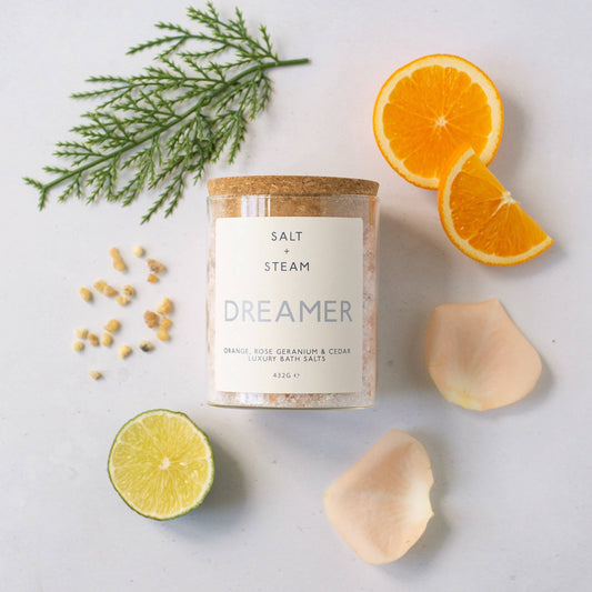 Dreamer - Rose Geranium & Cedar Bath Salts