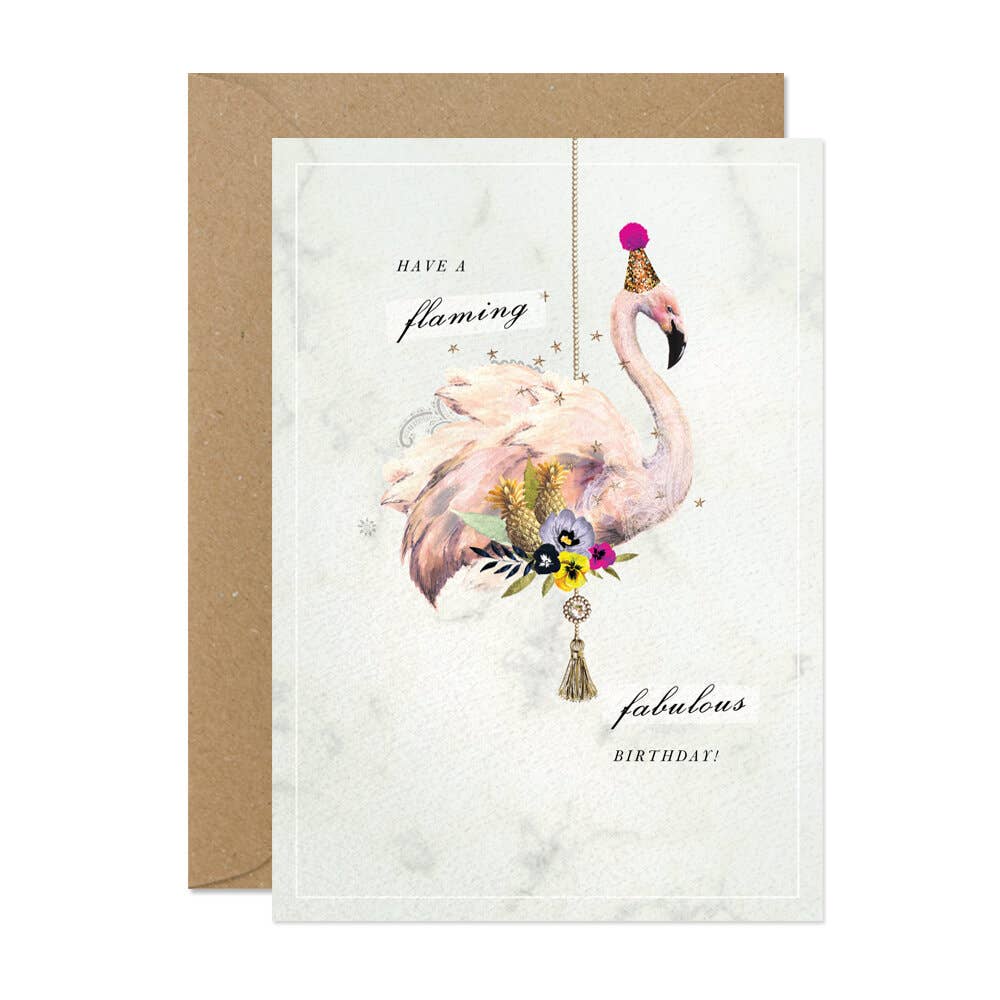 Flamingo Fabulous Birthday