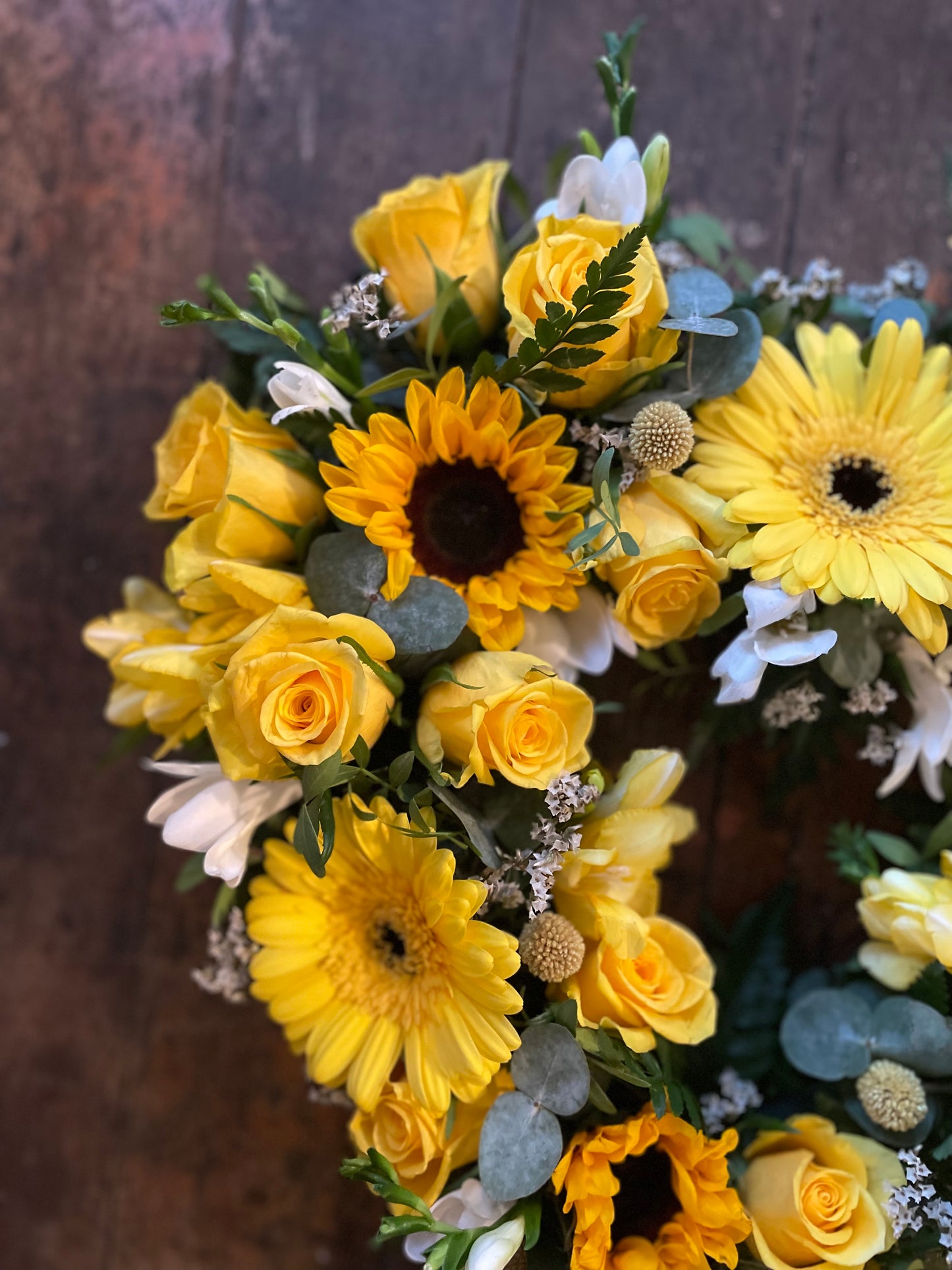 Florists Choice Funeral Wreath