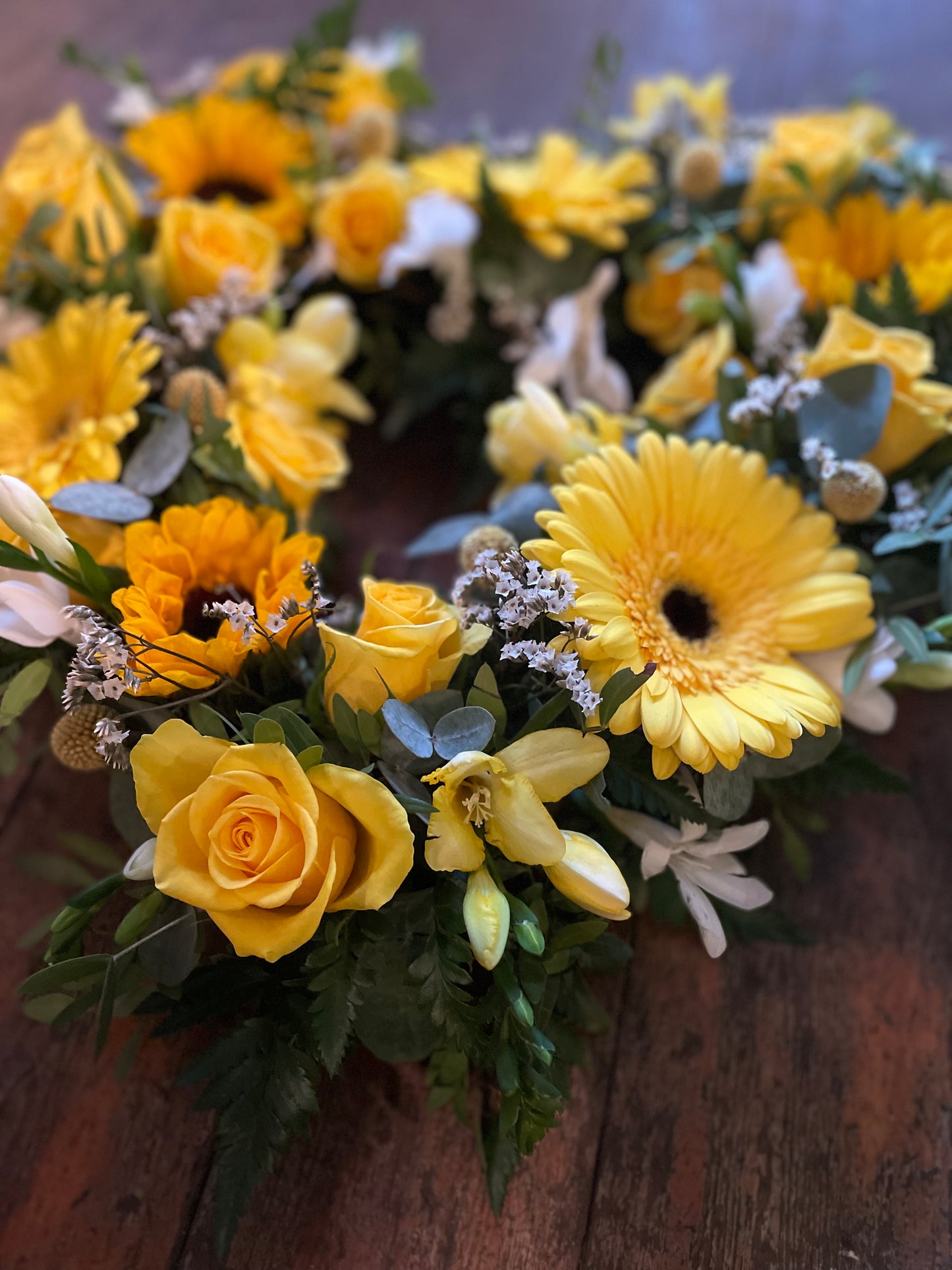 Florists Choice Funeral Wreath