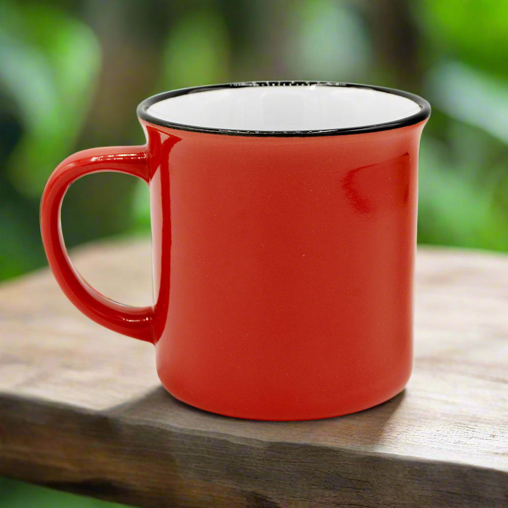 Red Ceramic Mug