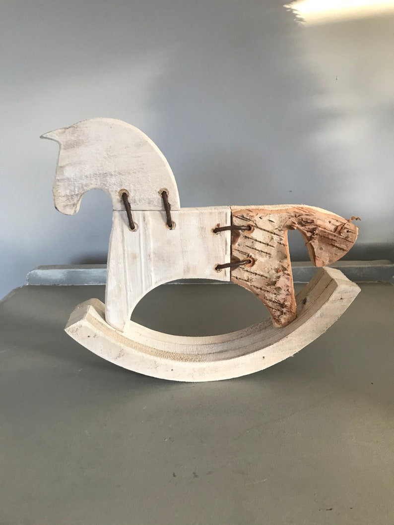 Wooden Rocking Horse
