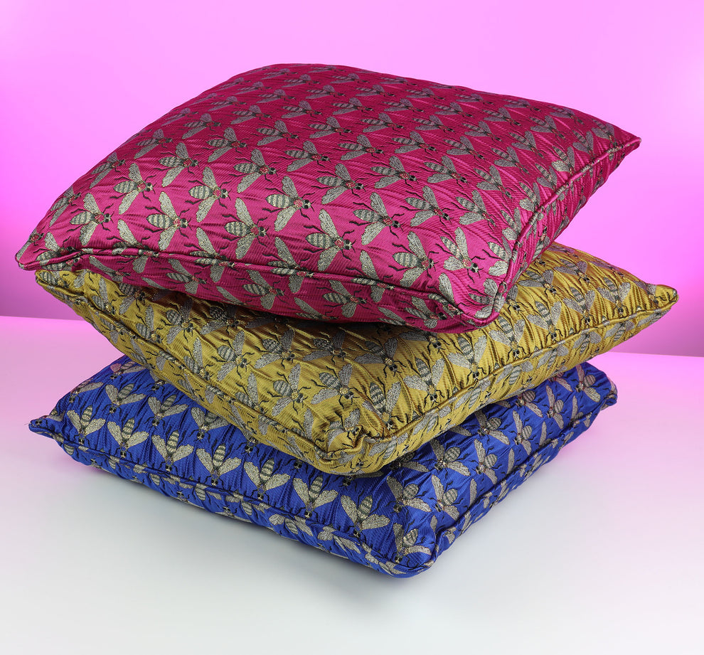 Bee Jacquard Cushion