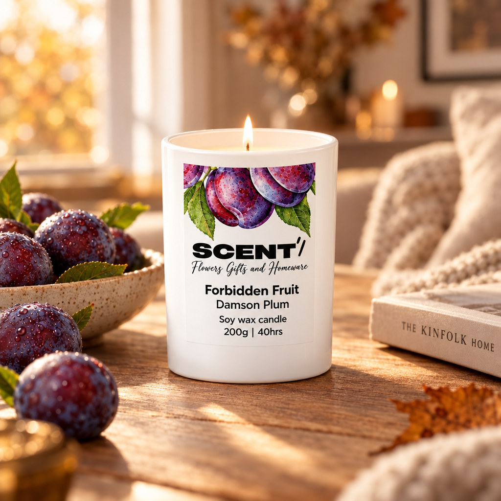 Forbidden Fruit Candle and Reed Diffuser set