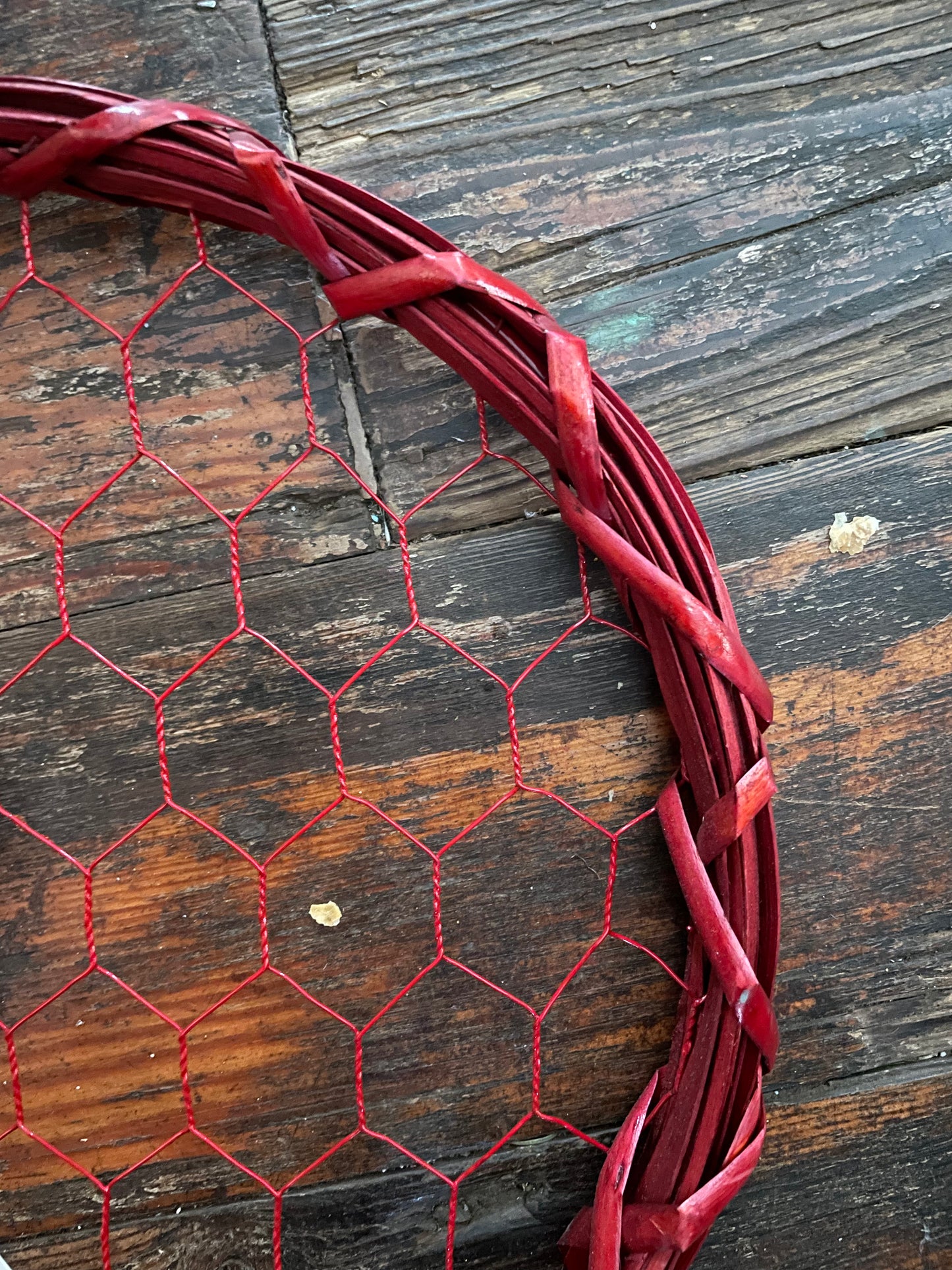 Red Heart Peg Board
