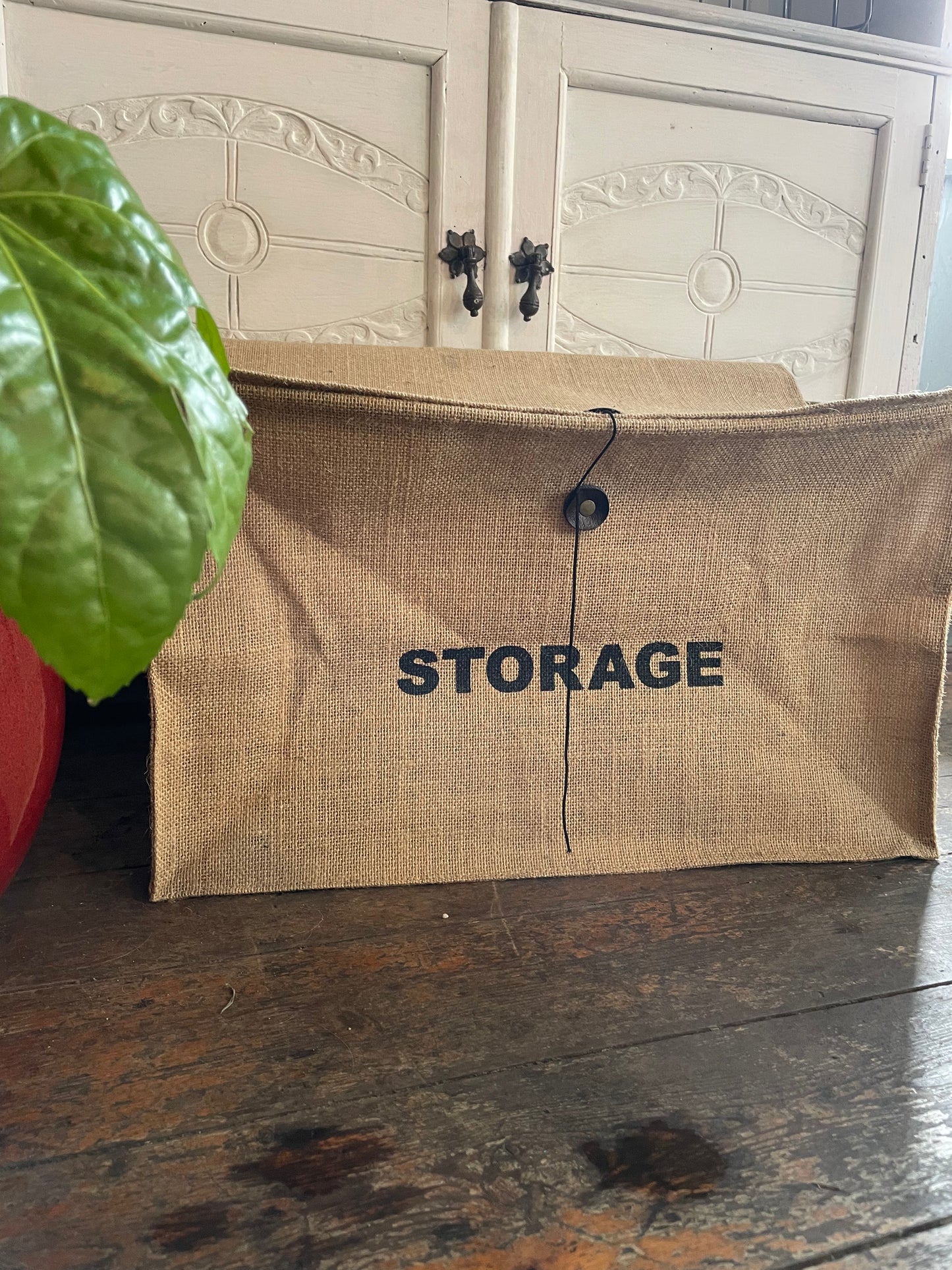 Jute Storage Container