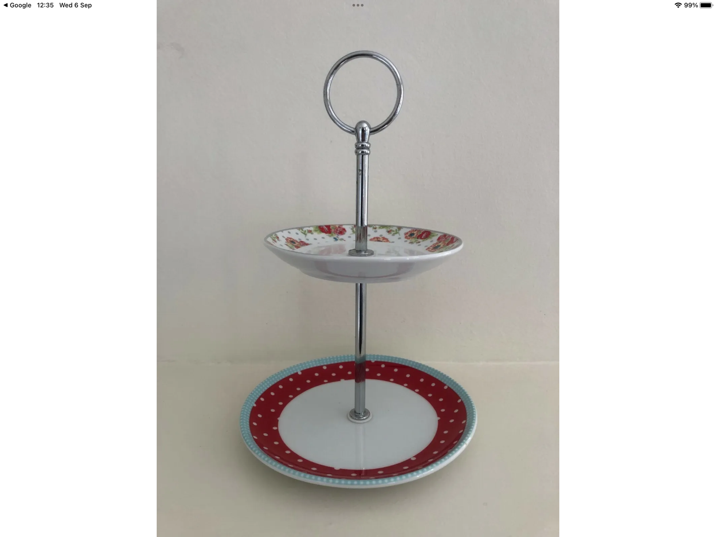 2 Tier Cake Stand