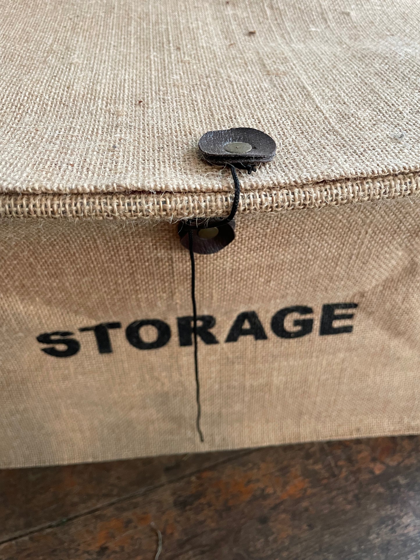 Jute Storage Container