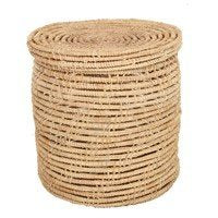 Palm Fibre Storage Basket with Lid