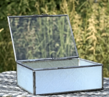 Trinket Keepsake Glass Box