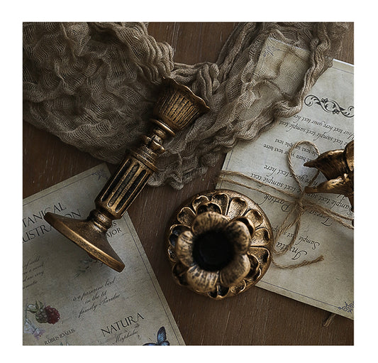 Vintage Gold Candlestick
