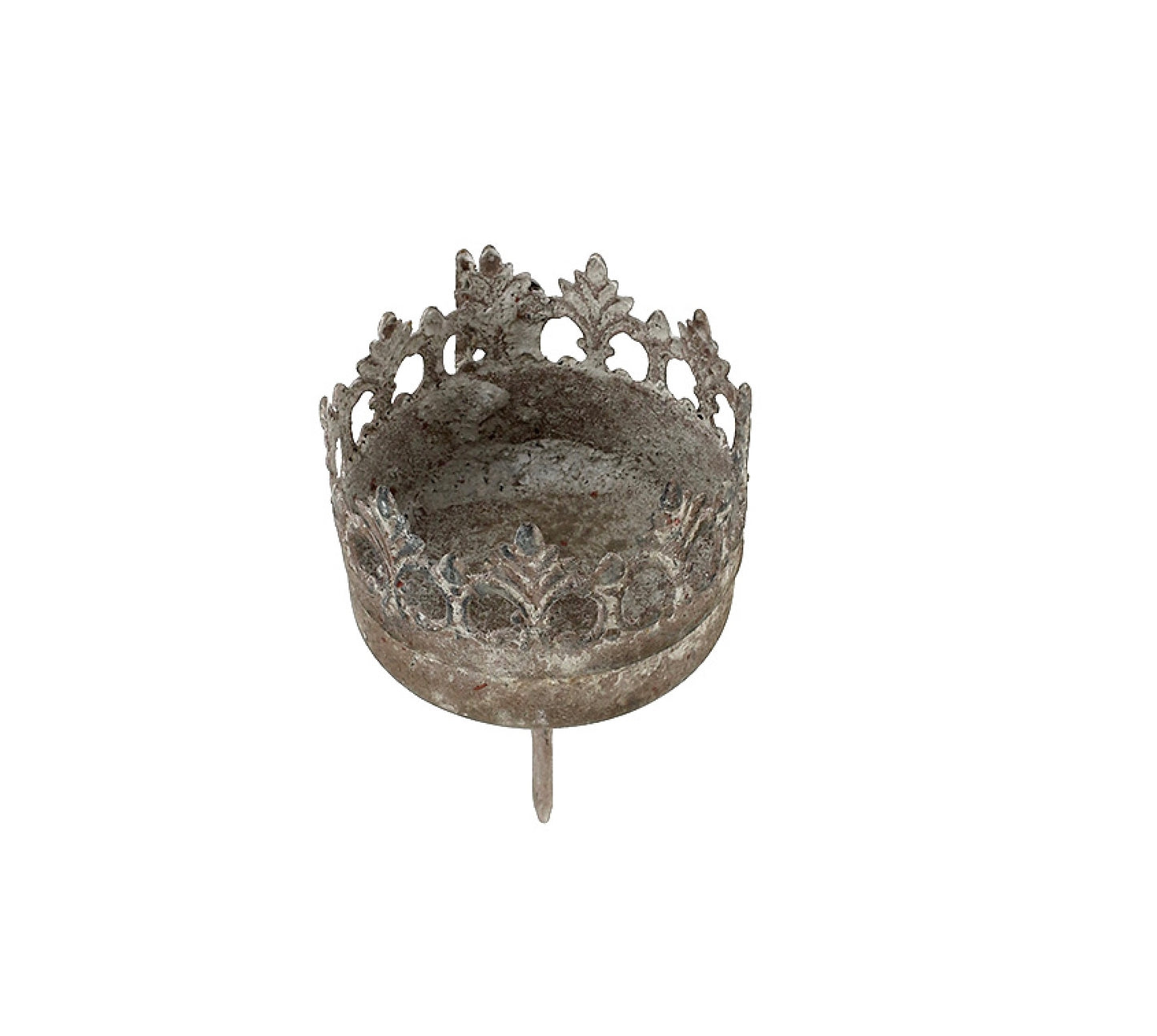 Crown tea light holder