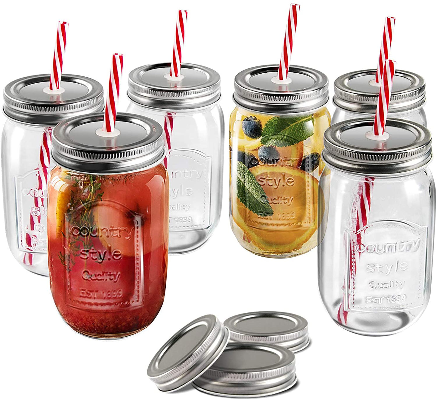 Glass Drinks Jars