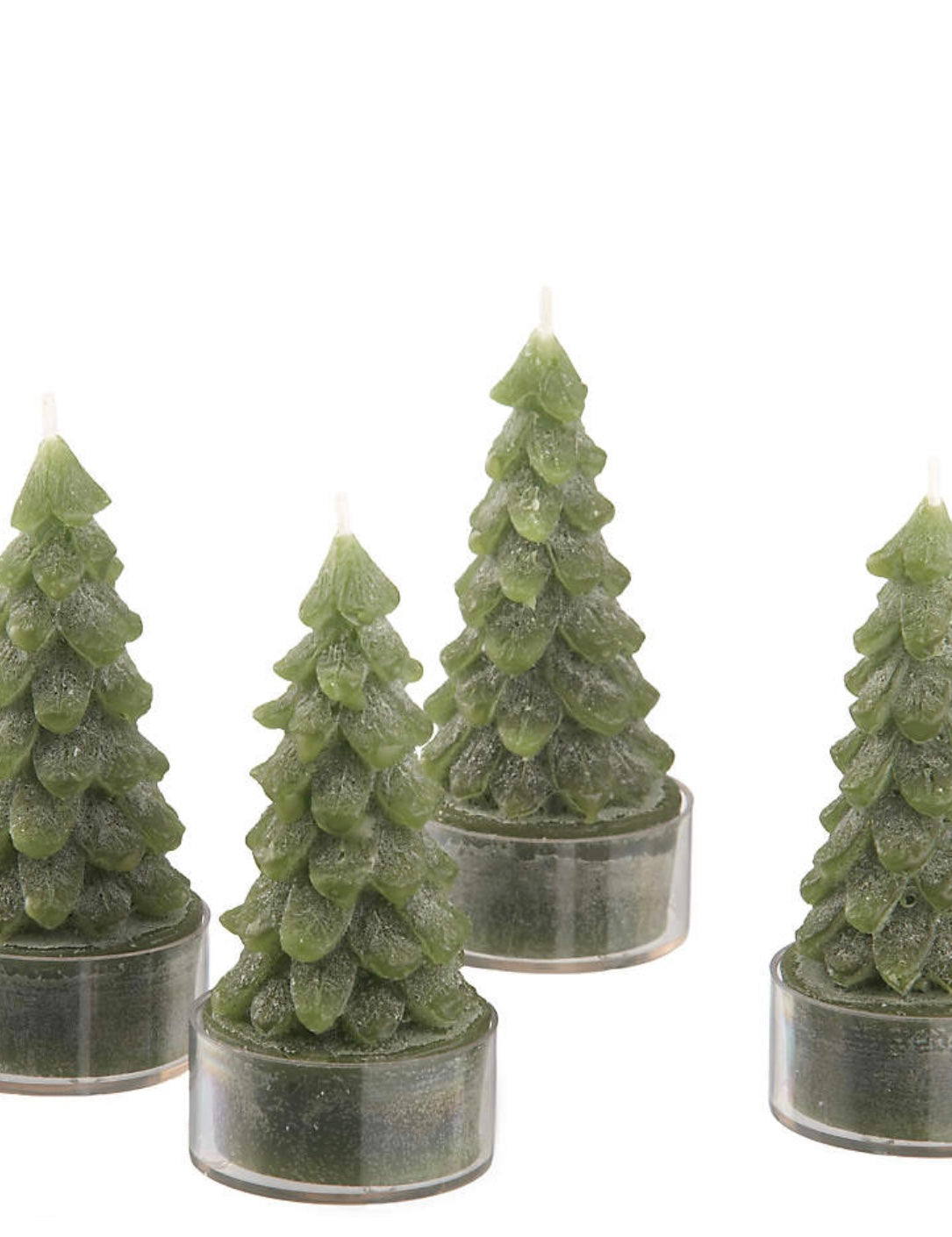Frosted Christmas Tree Tealights