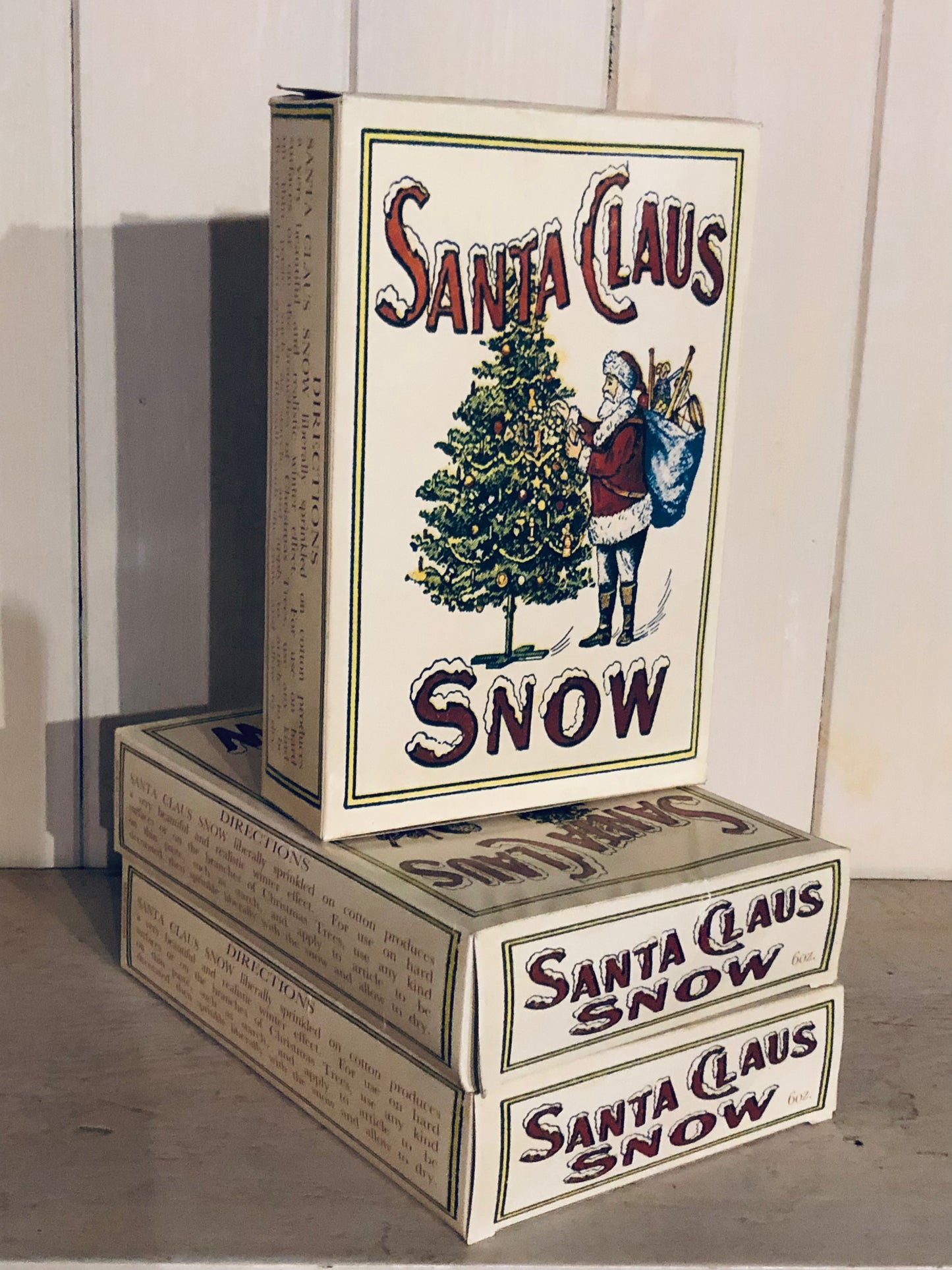 Santa Claus Box of Snow