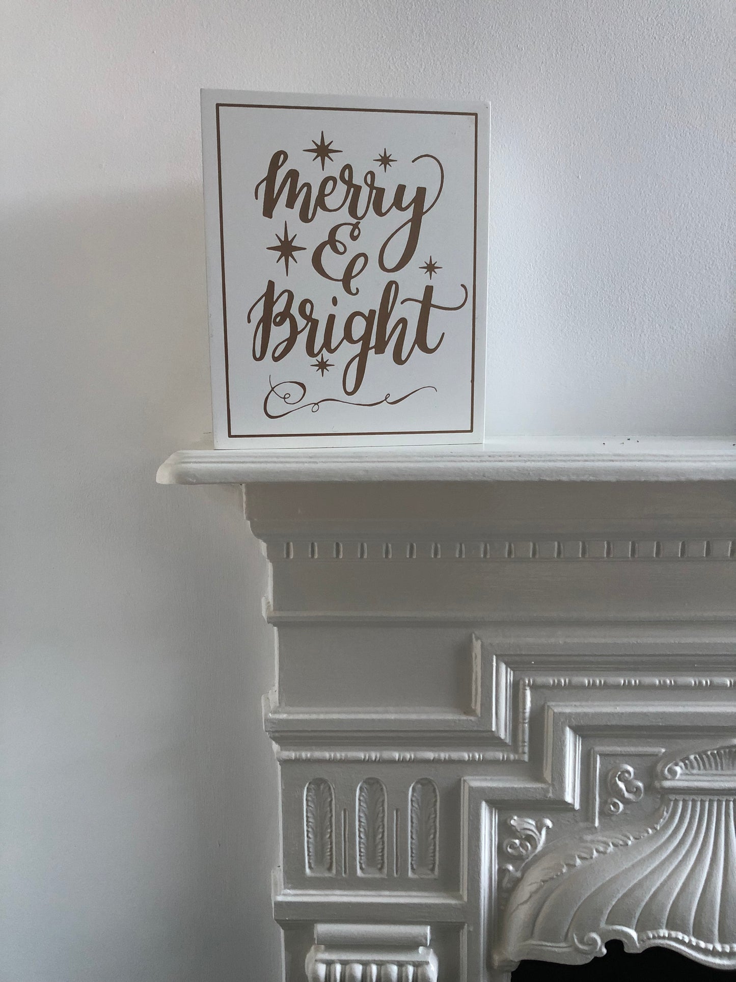 Merry & Bright Sign
