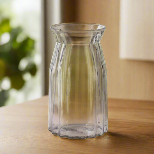 Ribbed Vanity Vase