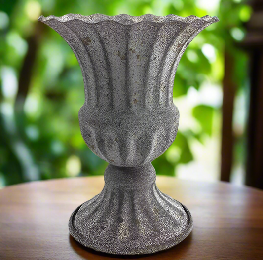 Grey Vintage urn