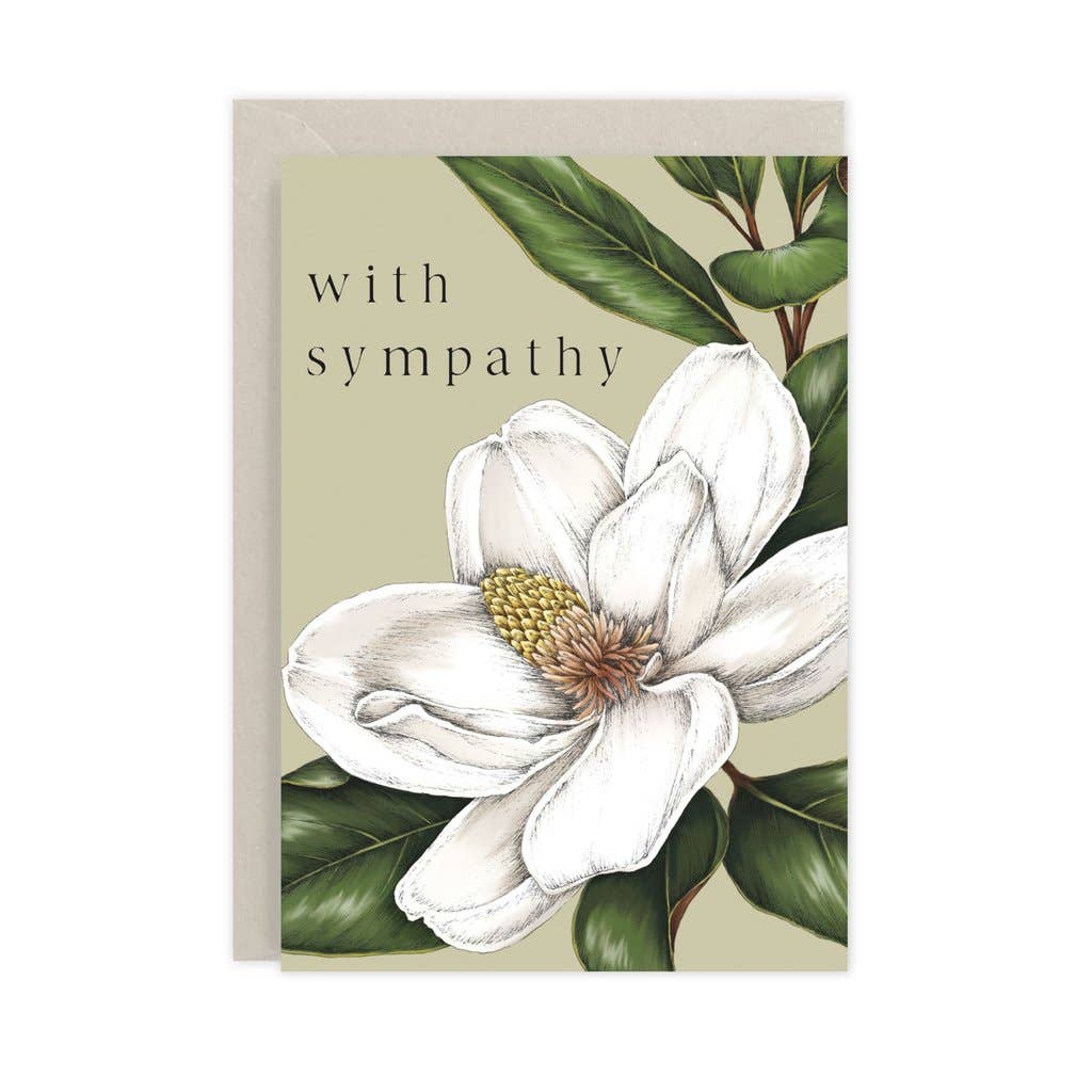 With Sympathy - Spring Blossom Greeting Card