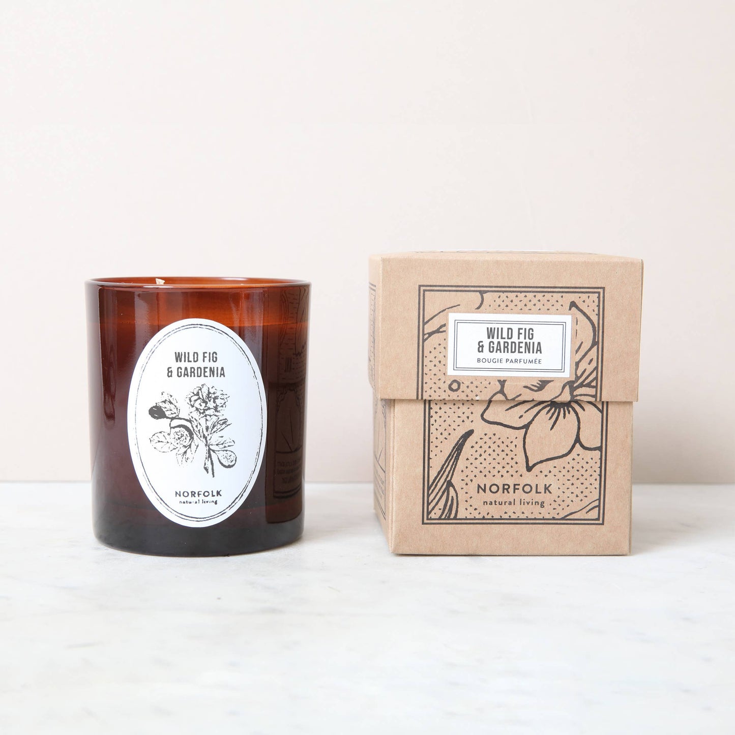 Wild Fig & Gardenia Candle 8oz