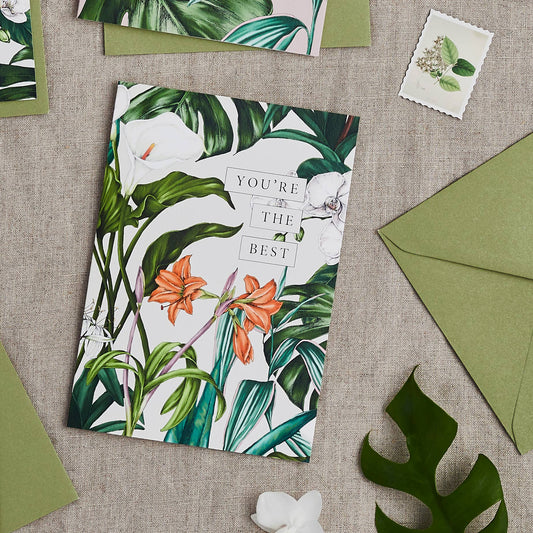 Palm House Tropics - You're the Best - Card