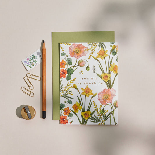You are my Sunshine Bountiful Blooms Card