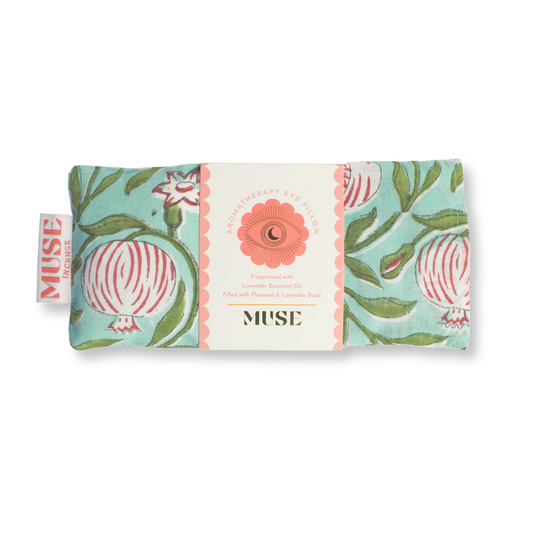 Eye Pillow Aromatherapy | Indian Block Print | Lavender