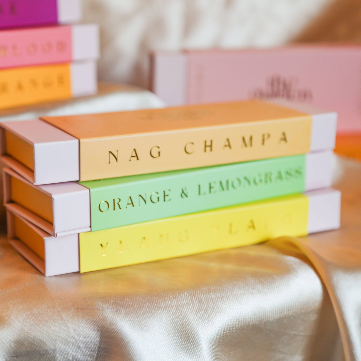 The Golden Altar Natural Incense - Orange & Lemongrass