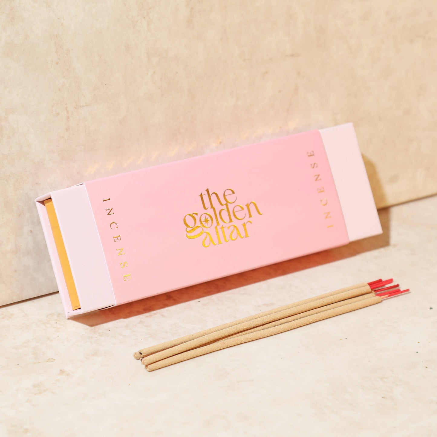 The Golden Altar Natural Incense - Rose & Vetiver