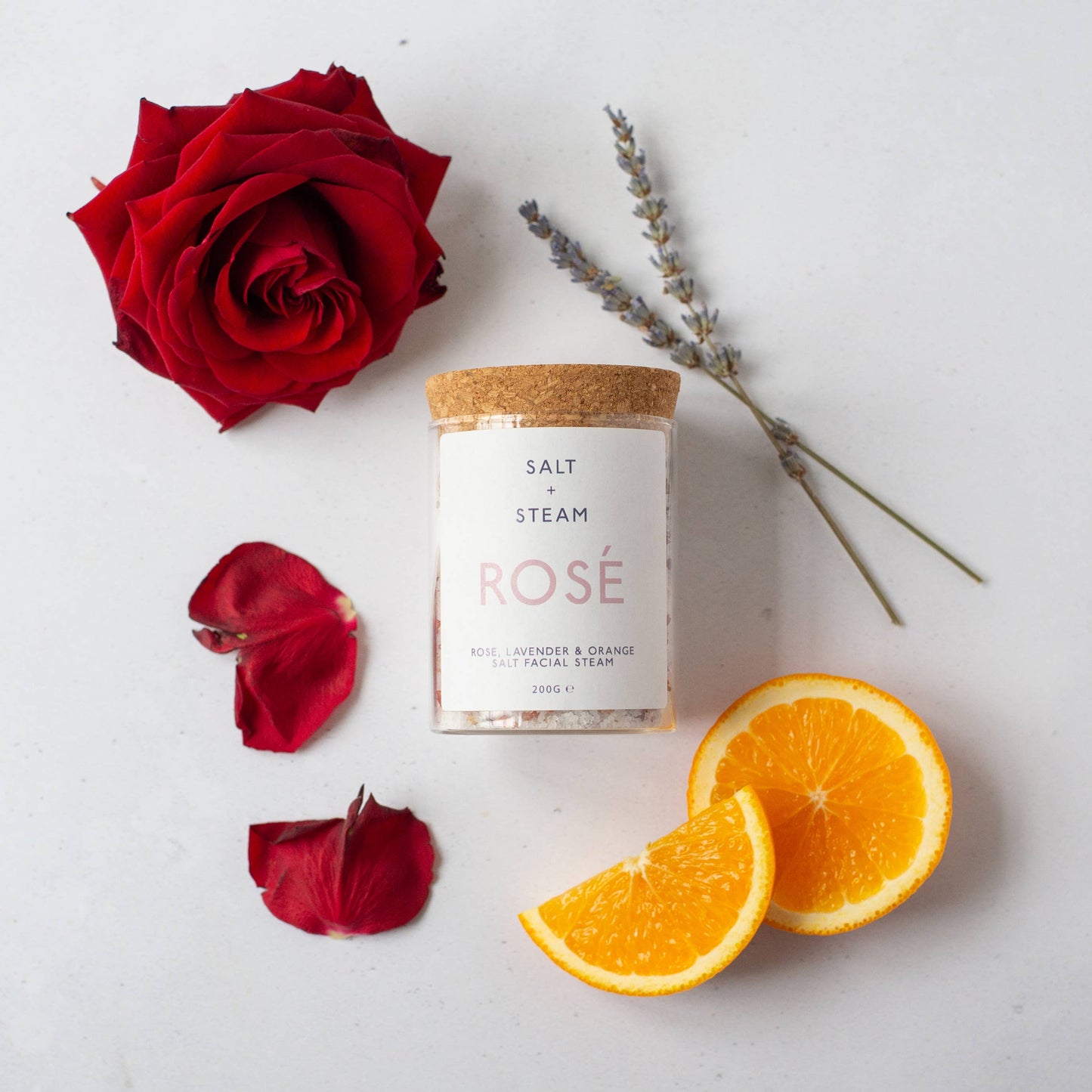 Rosé - Rose, Lavender & Orange Facial Steam 50g & 200g