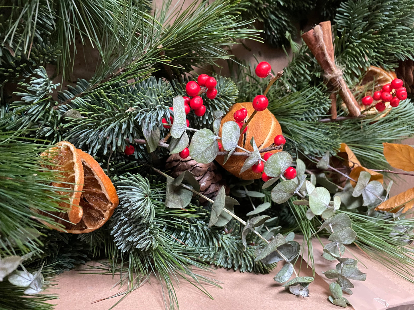 Festive Natural Garland