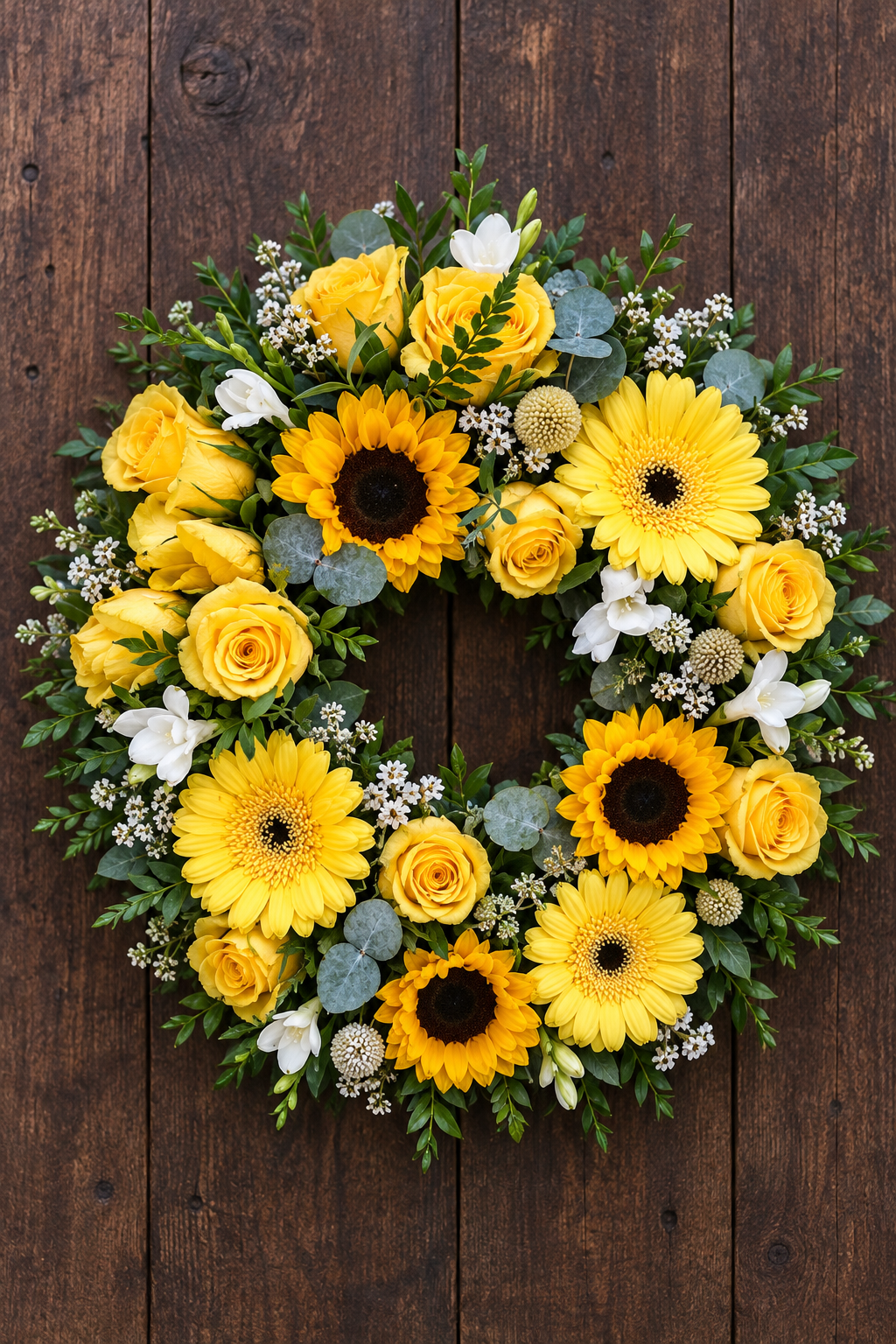 Florists Choice Funeral Wreath