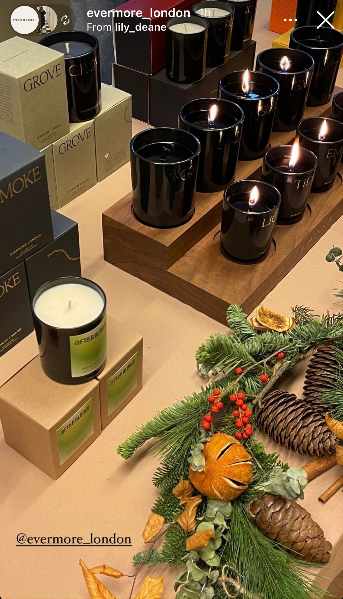 Festive Natural Garland