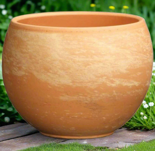 Terracotta Sphere Planter