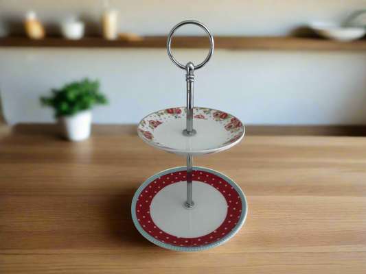 2 Tier Cake Stand
