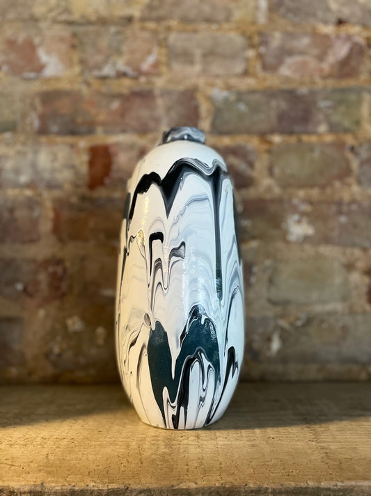 Marble Paint Vase