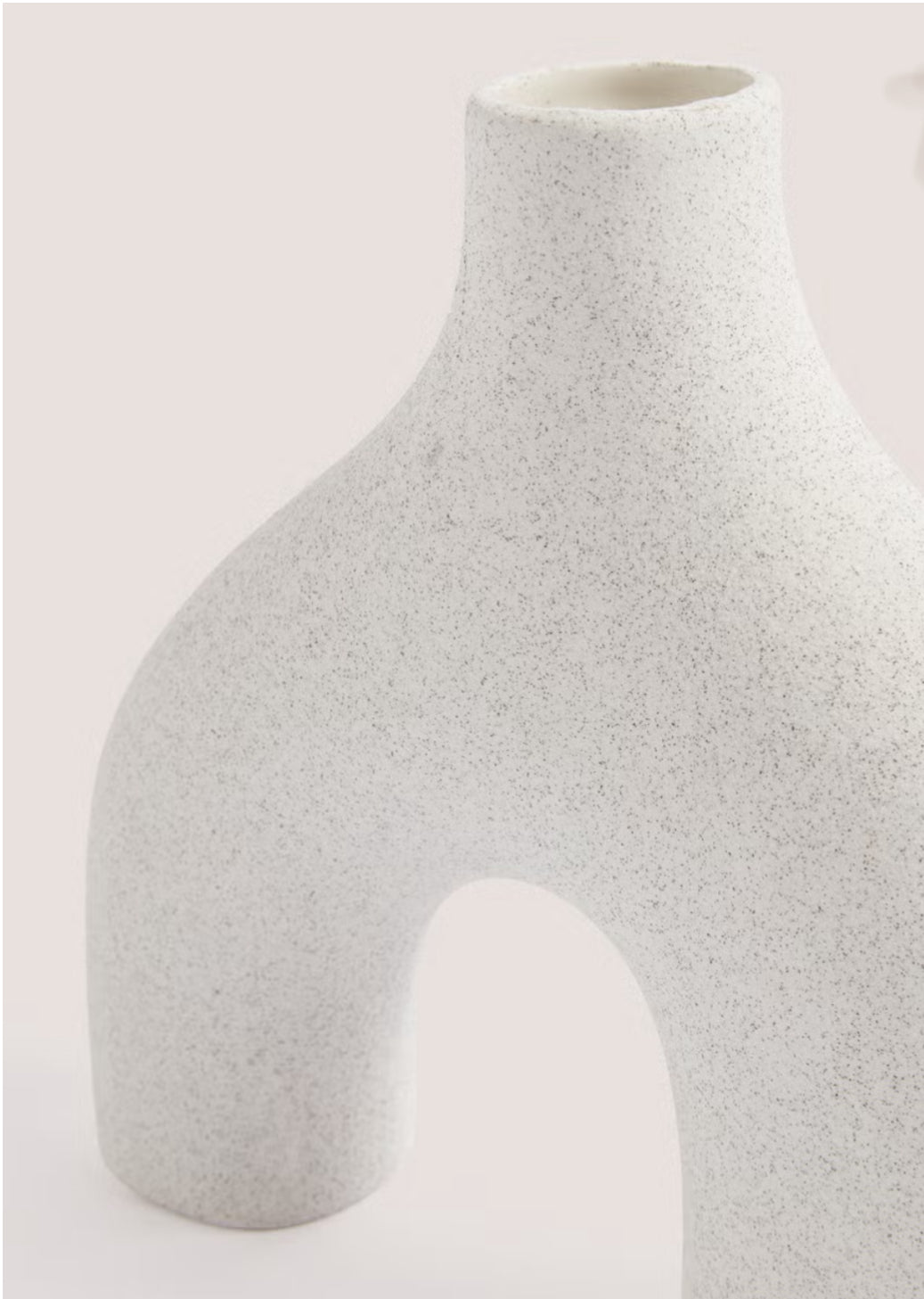 White Organic Vase