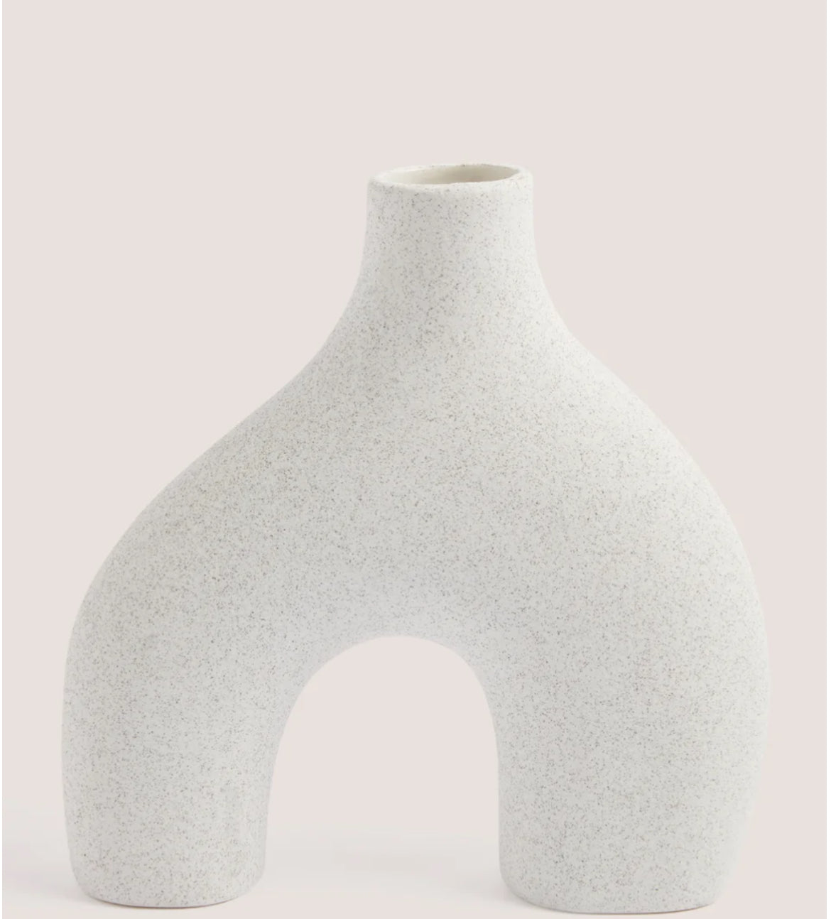 White Organic Vase