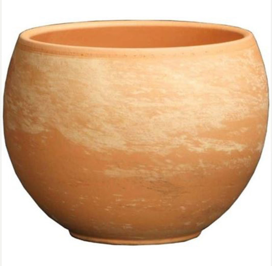 Terracotta Sphere Planter