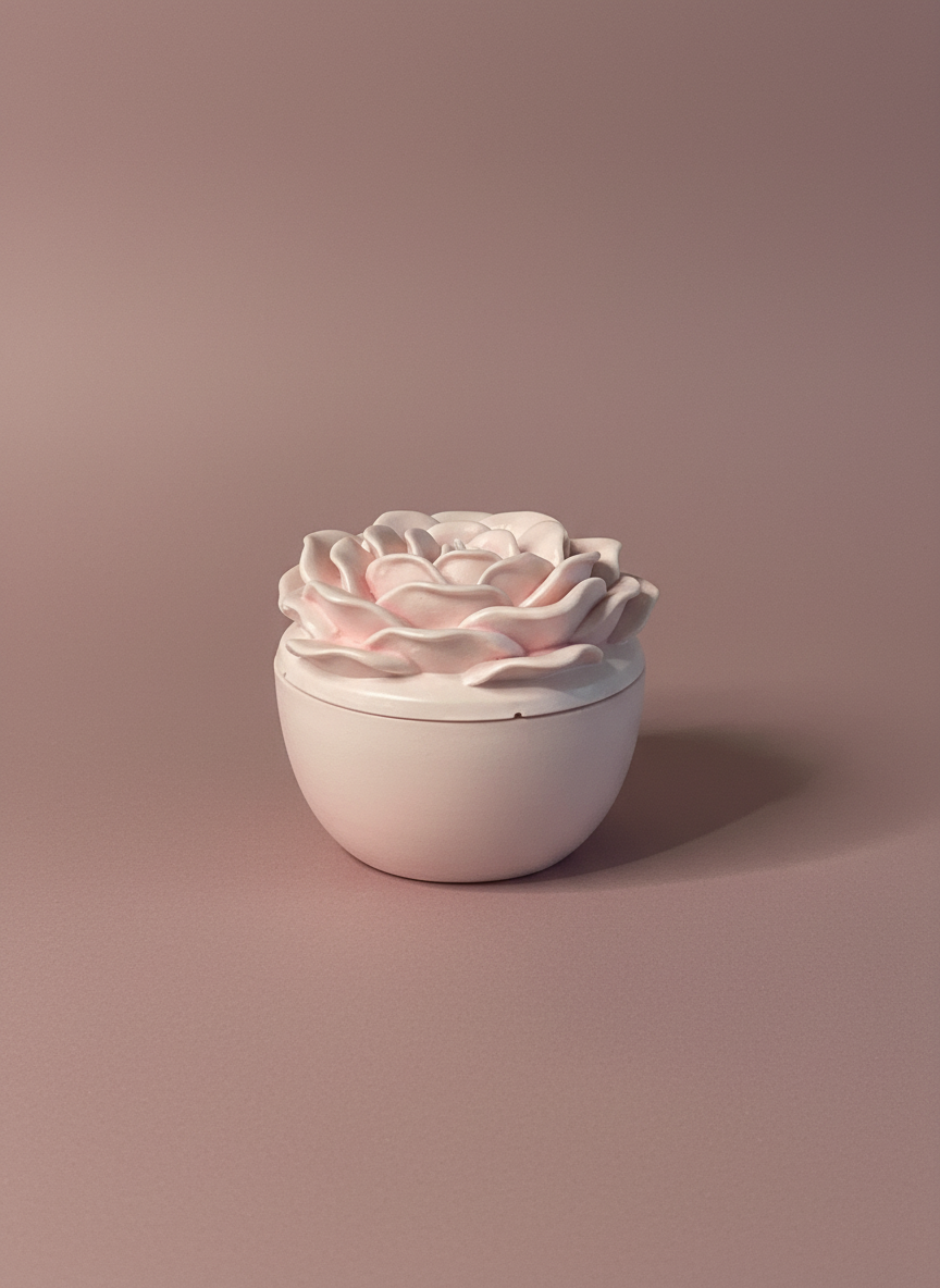 Rose Scented Candle Holder