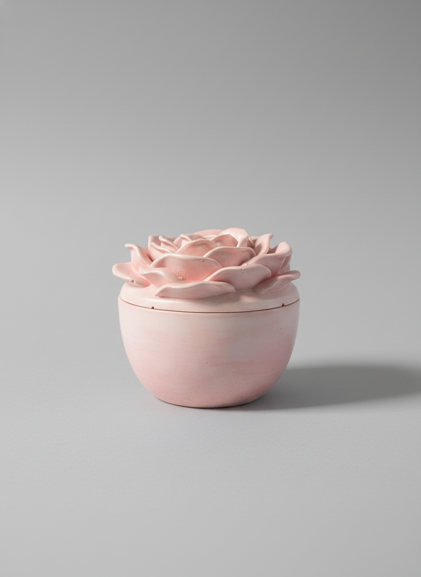 Rose Scented Candle Holder