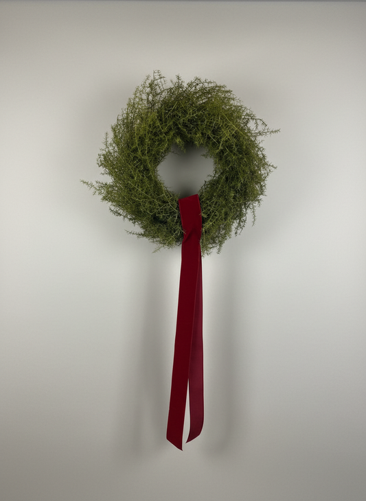 Dried Wild Asparagus Wreath