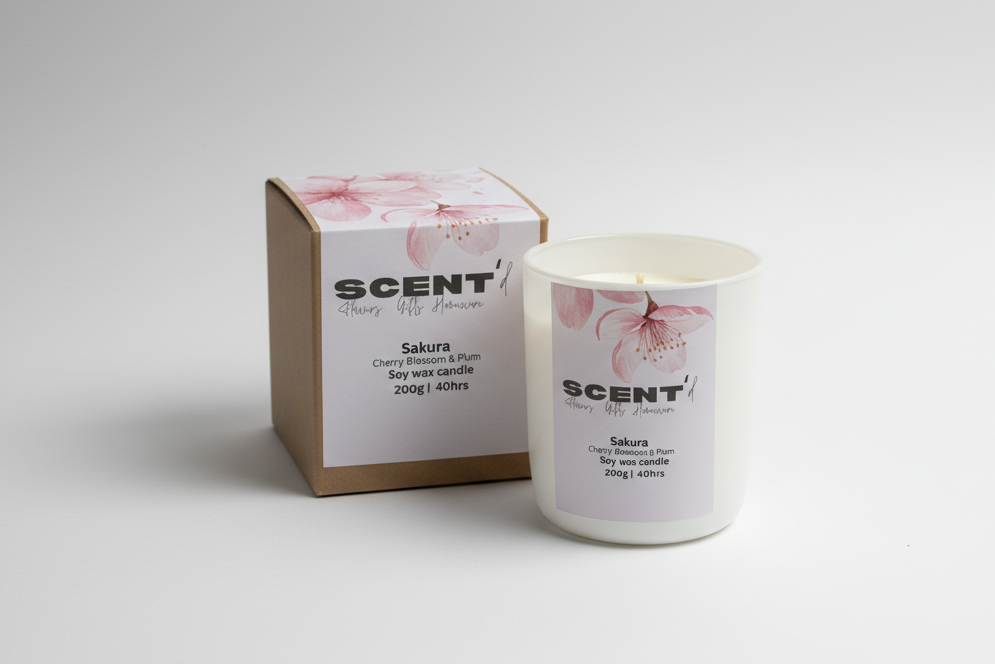 Sakura | Cherry Blossom Scented Candle