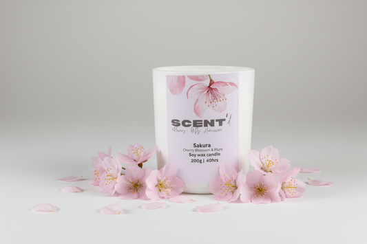 Sakura | Cherry Blossom Scented Candle